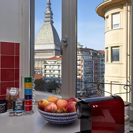 Esclusivo 100mq Vista Mole Lägenhet *